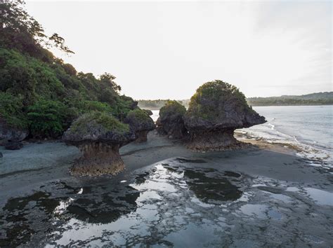 Umbrella Rocks a Majestic Limestone Formation on the Shores of Pangandaran!